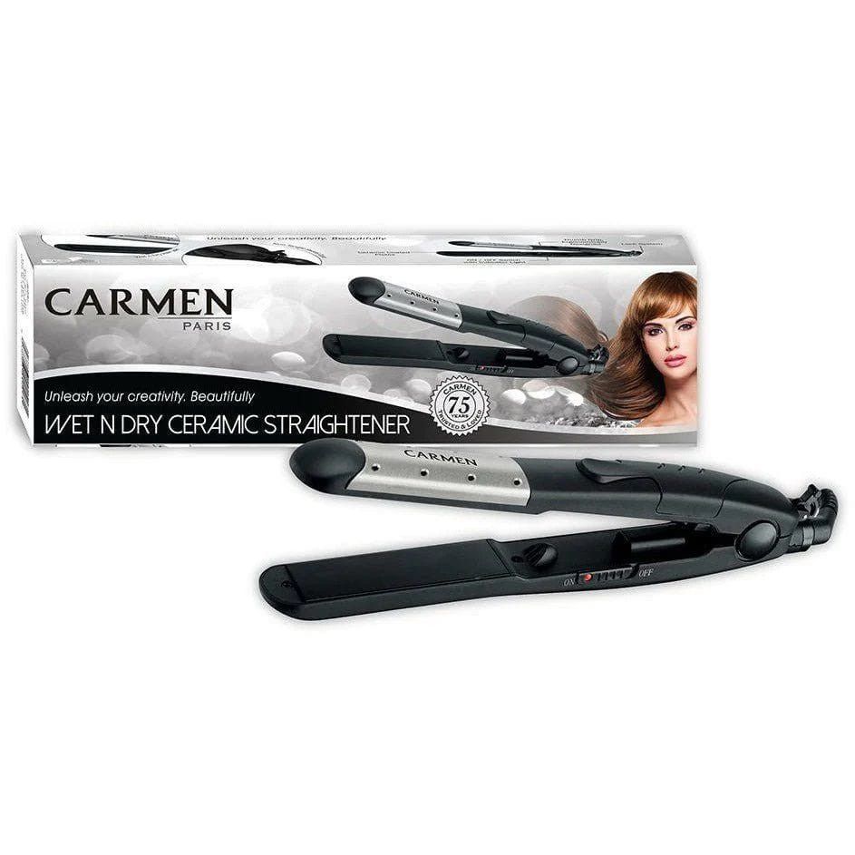 Carmen Wet And Dry Ceramic Hair Straightener SEL-1237