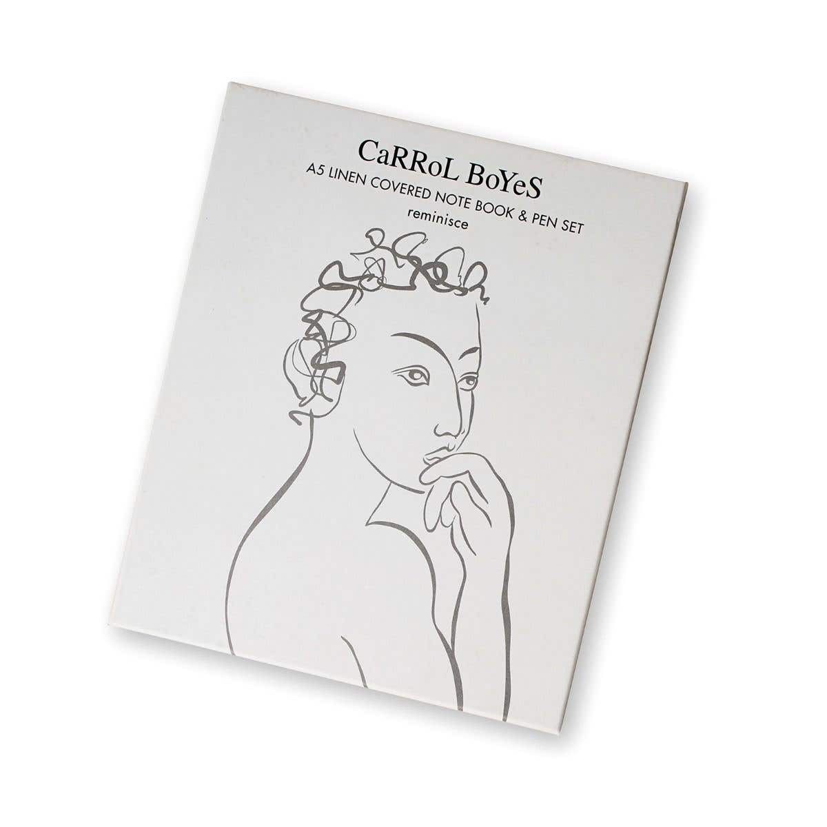 Carrol Boyes Notebook Set Reminisce Linen SET-NBLA5-RMN