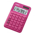 Casio 12-Digit Mini Desk Calculator Red MS-20UC-RD