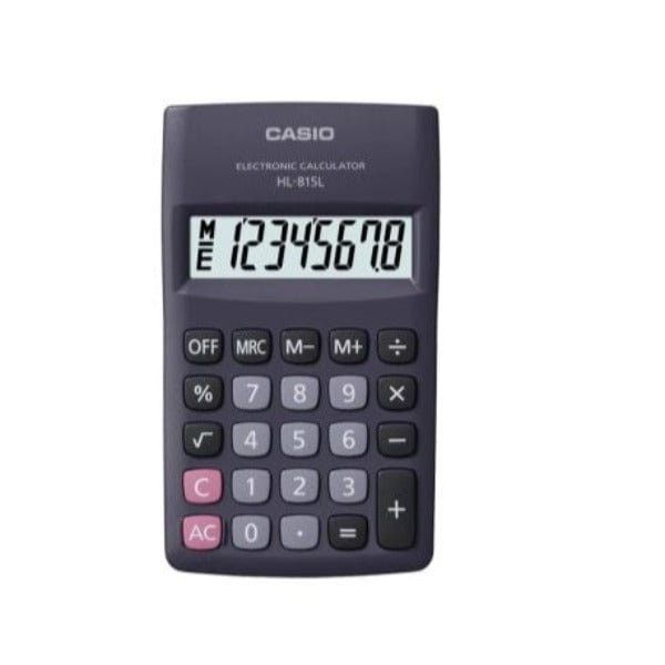 Casio Portable  Calculator Hl-815l Black