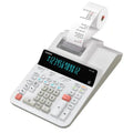 Casio Calculation Machine Print Display 12 Digits 220v White DR-120R-WE