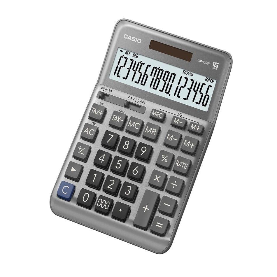 Casio Desktop Calculator 16 Digits DM-1600F