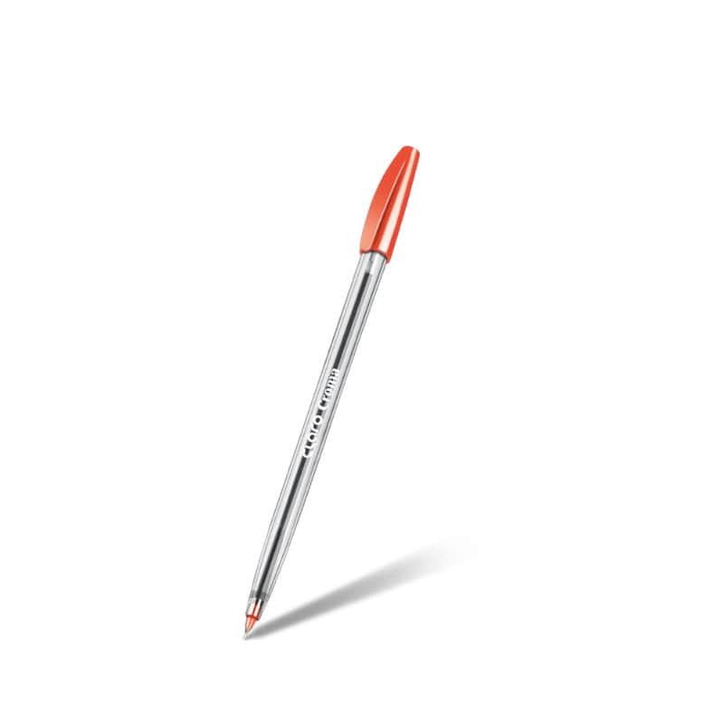 Claro Croma Ballpoint Pen 0.7mm Red Box of 50