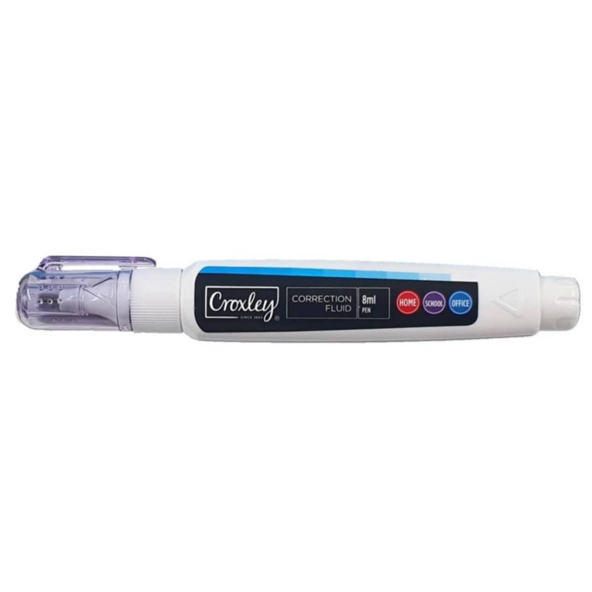 Croxley Correction Pen Fine Metal Point 8ml