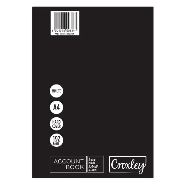 Croxley Account Book A4 192PG JD445J
