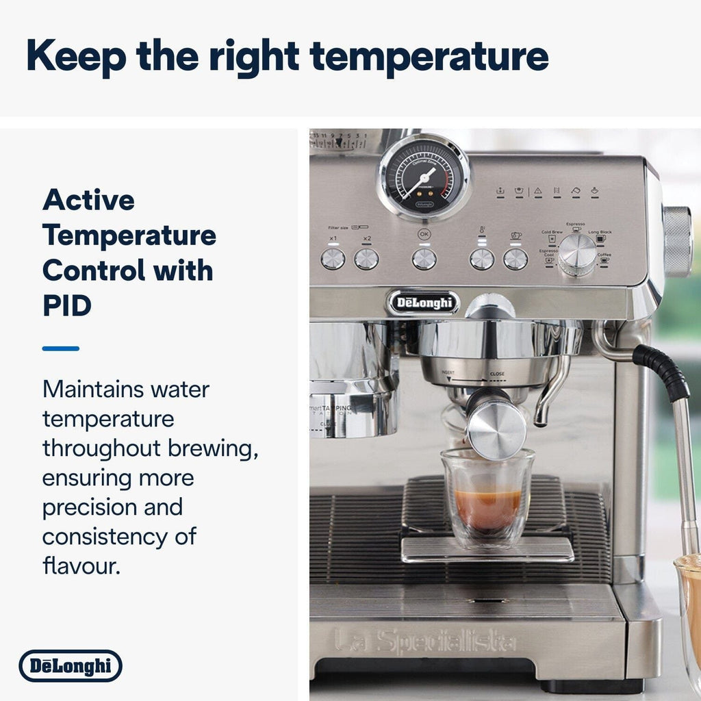 Delonghi La Specialista Opera Manual Pump Espresso Machine EC9555.M
