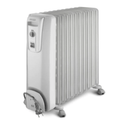 Delonghi 9 Fin Oil Heater White KH770920WH