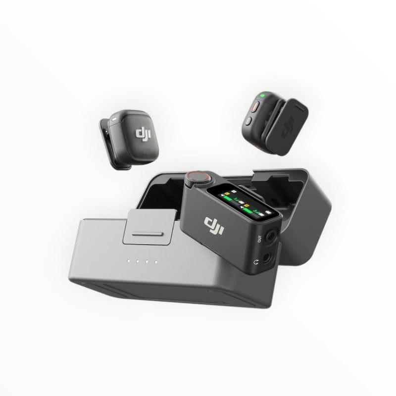 Dji Mic 3 (2 Tx + 1 Rx + Charging Case)