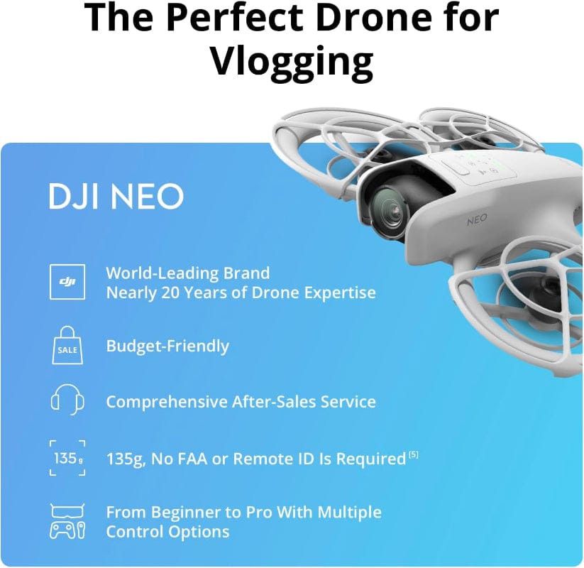 DJI Neo Drone with Fly More Combo