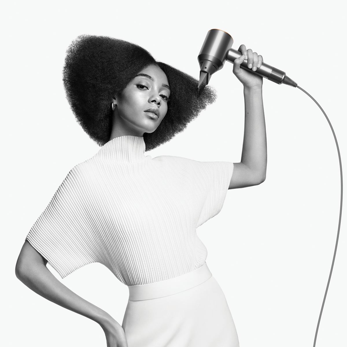 Dyson HD07 Supersonic Hair Dryer (Bright Nickel/Bright Copper) 389922-01