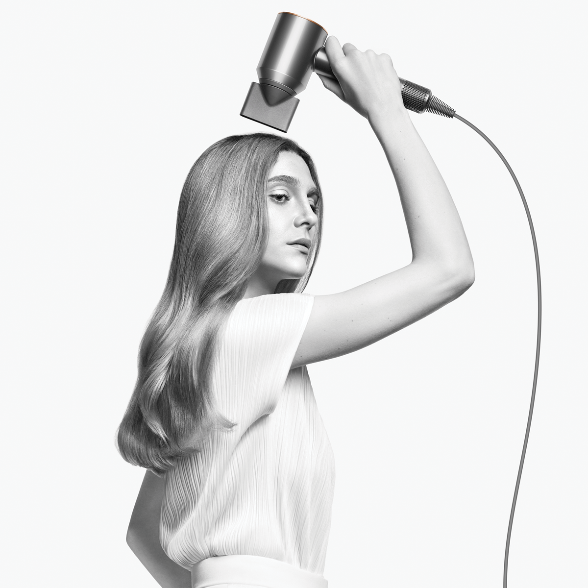 Dyson HD07 Supersonic Hair Dryer (Bright Nickel/Bright Copper) 389922-01