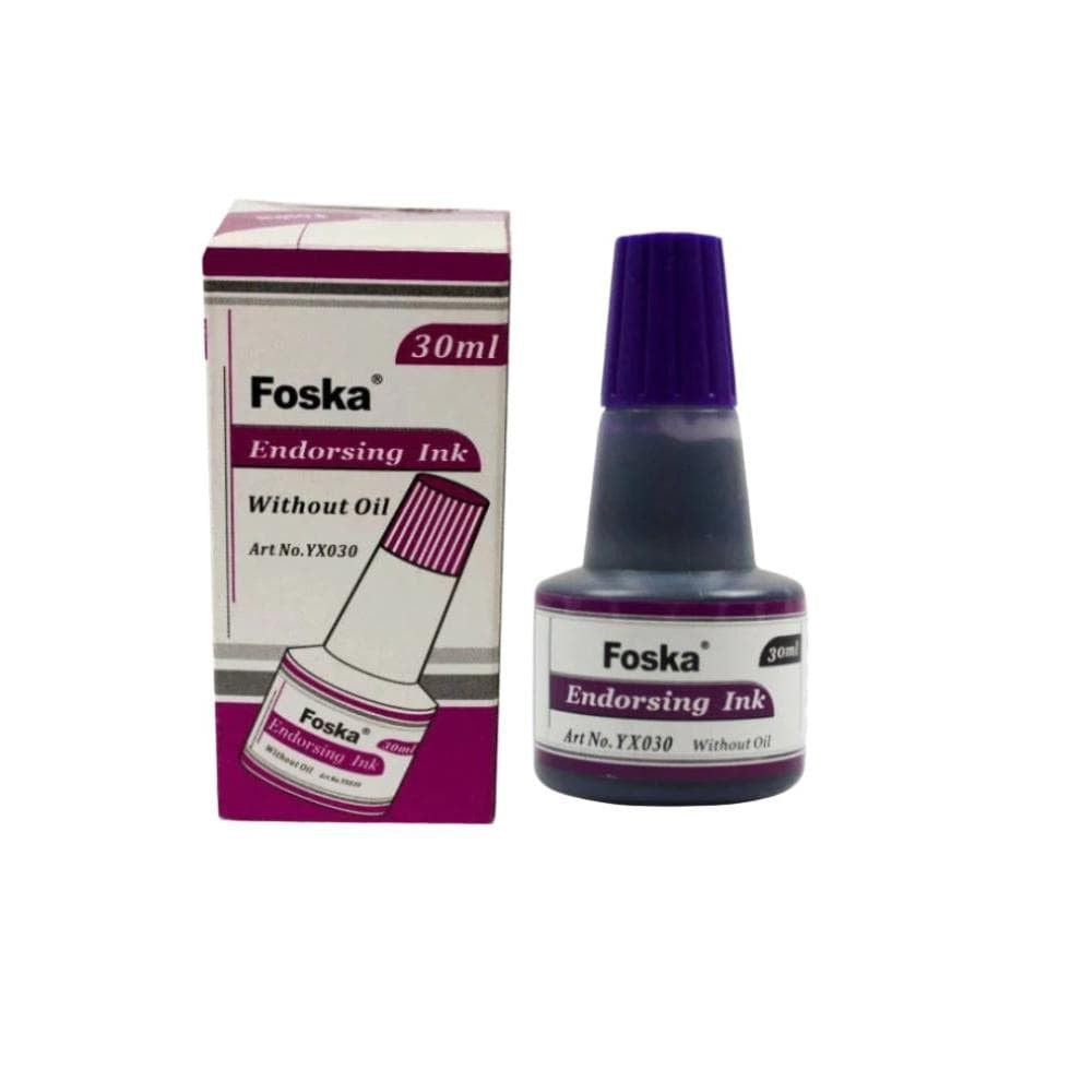 Foska Endorsing Ink 30ml Violet YX030
