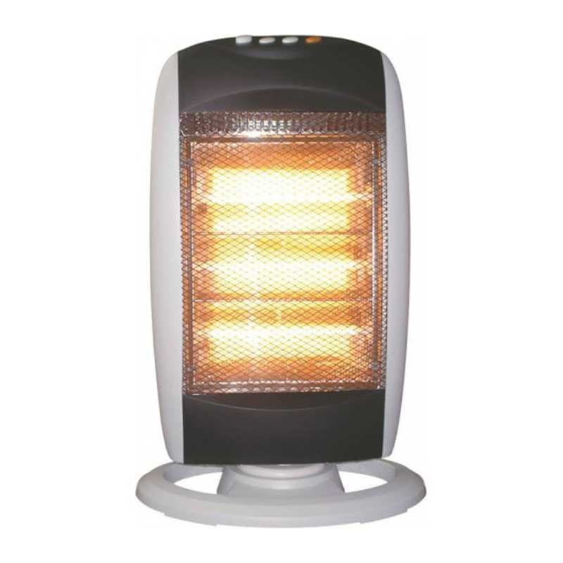 Goldair  3 Bar Oscillating Quartz Heater White GQH-1200