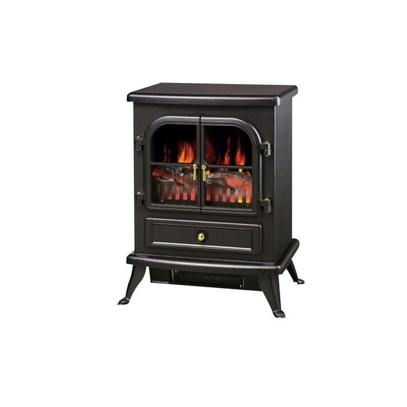 Goldair Fire Place Heater Black GEFL-180