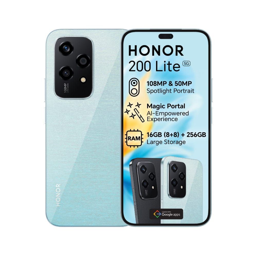 Honor 200 Lite 5G Dual Sim 256GB - Blue