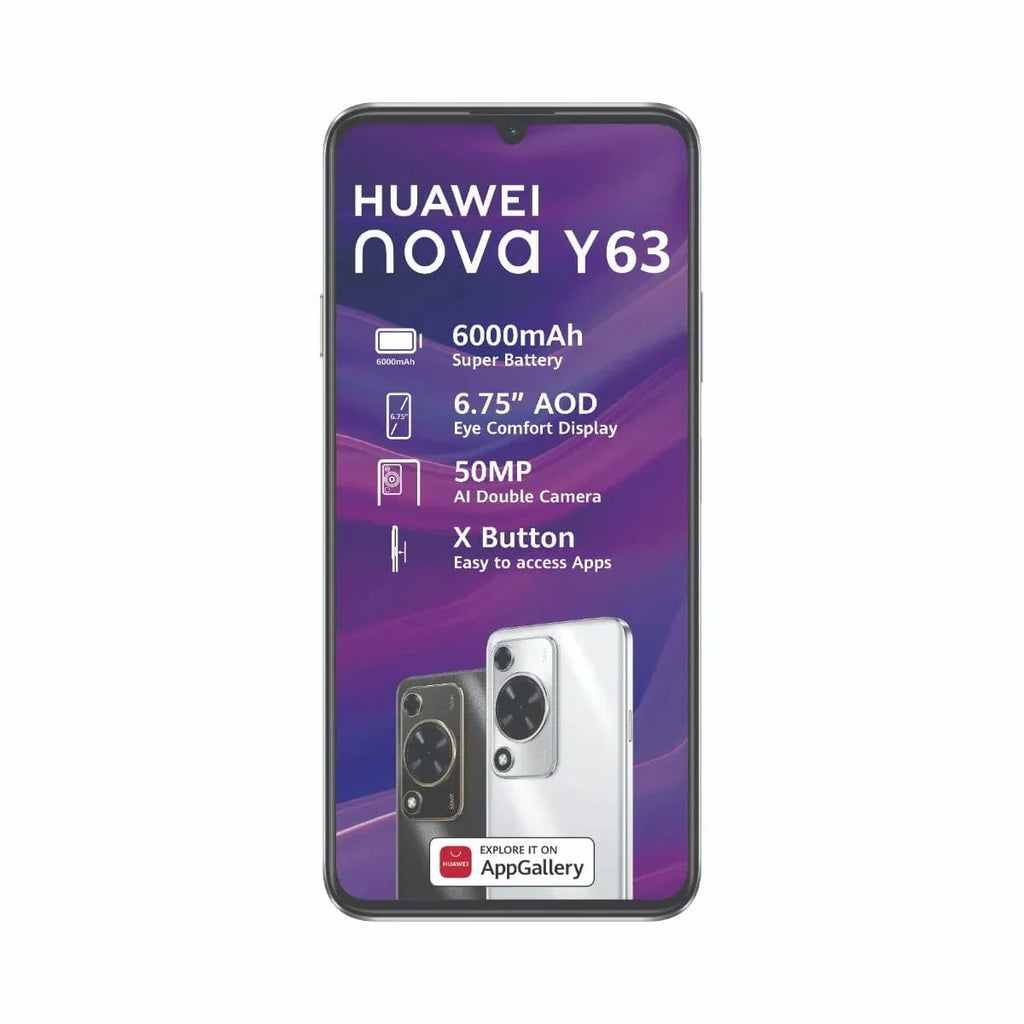 Huawei Nova Y63 6/128GB Dual Sim - Black