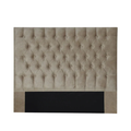 Megan Headboard (Fits Up to Queen) Beige