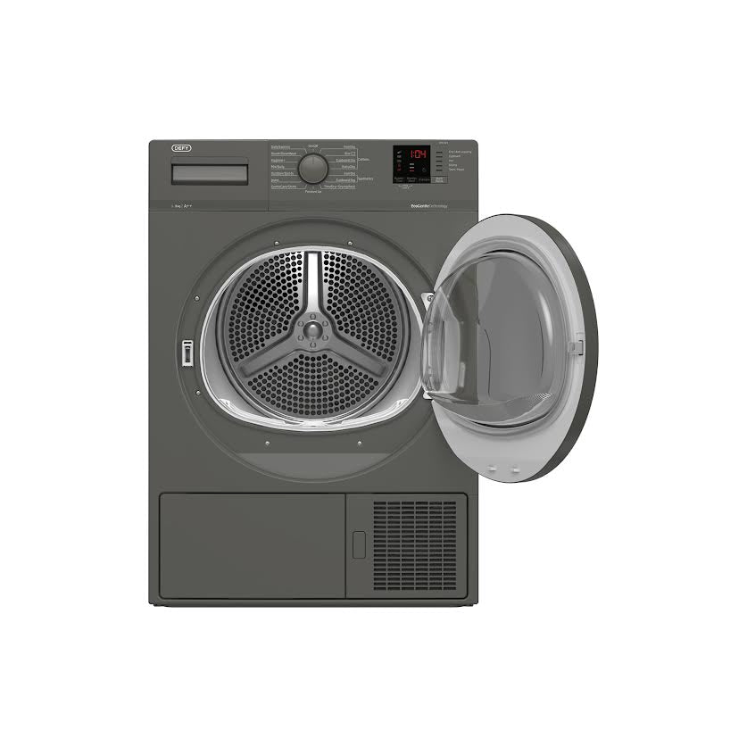 Defy 9Kg Heat Pump Tumble Dryer Manhattan Grey
