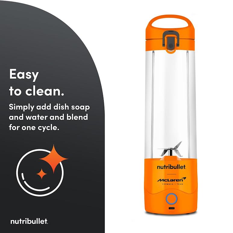 Nutribullet x McLaren Portable Blender Papaya