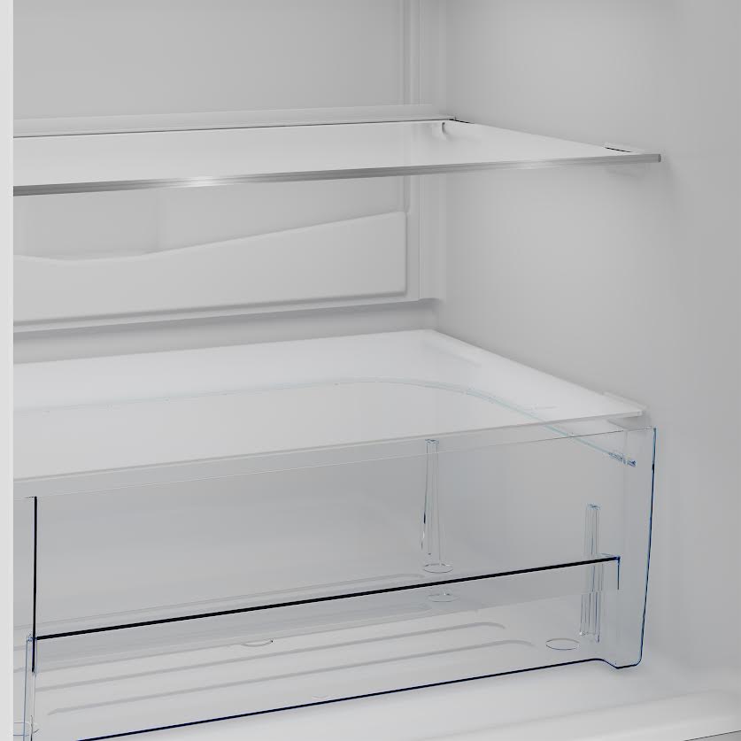 Defy 348L Fridge Freezer with Water Dispenser Metallic