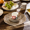 Jenna Clifford Wild Bloom 4 Piece Cup & Saucer Set Multicoloured