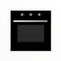 Midea 67L Built-In Electric Oven Black