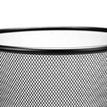 Hillhouse 26cm Wire Wastepaper Basket Black