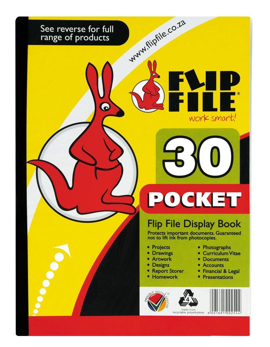 Kangaroo Flip File A4 Display Book