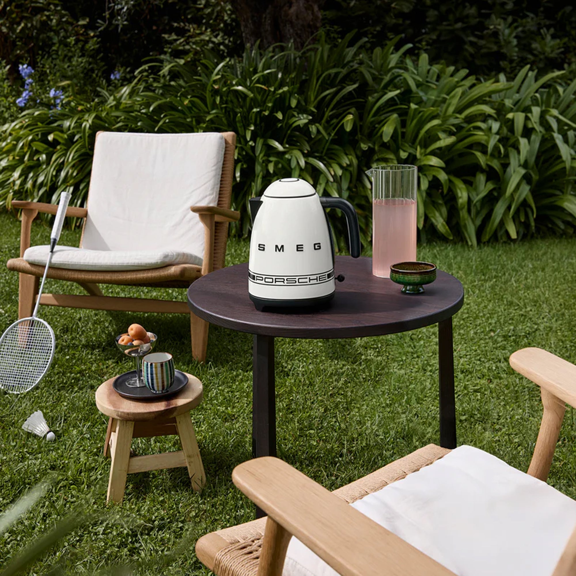 Smeg x Porsche 1.7Lt Kettle Carrara White