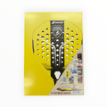 Padel A4 Book Covers Yallow Pack of 5