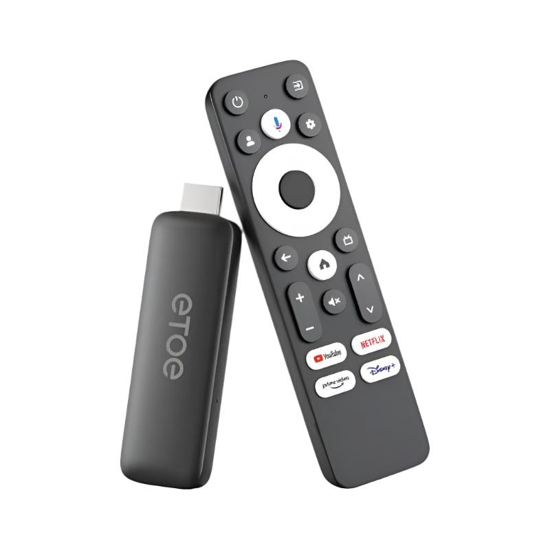 ETOE T2 Streaming Stick (8 GB, SoC Amlogic S805X2) 4K Google TV Stick 4K TV Stick