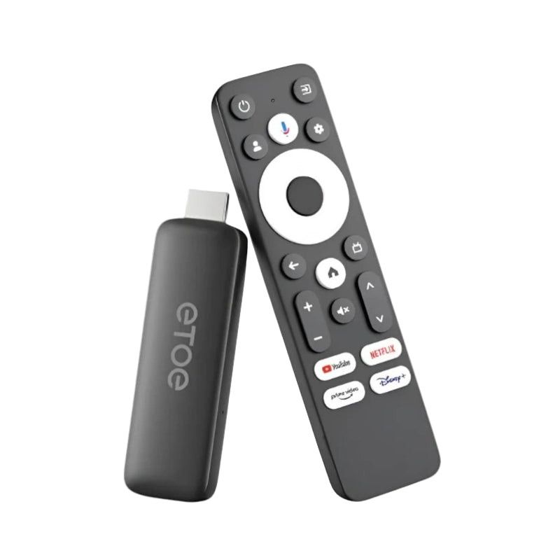ETOE T2 Streaming Stick (8 GB, SoC Amlogic S805X2) 4K Google TV Stick 4K TV Stick
