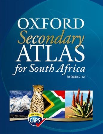 Oxford Secondary Atlas for South Africa SA GR7-13