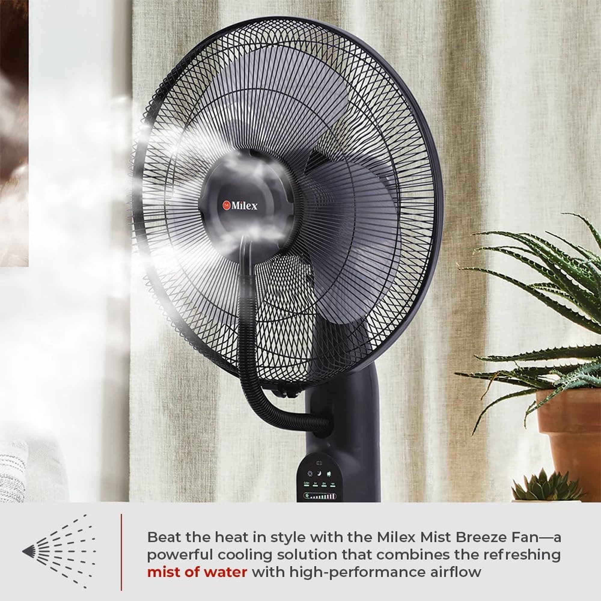 Milex Mist Breeze Black