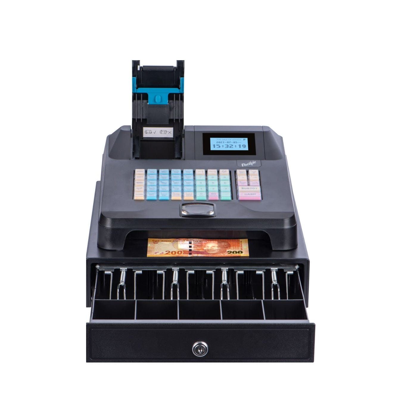 Pacific Technologies Electronic Cash Register ER-308UV-BK