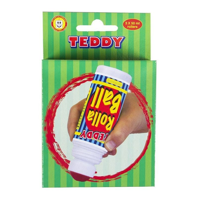 Dala Teddy Paint Kit Rolla Ball (3x50ml)