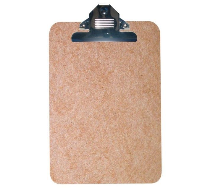 Parrot Products Clipboard 152x220mm Masonite A5