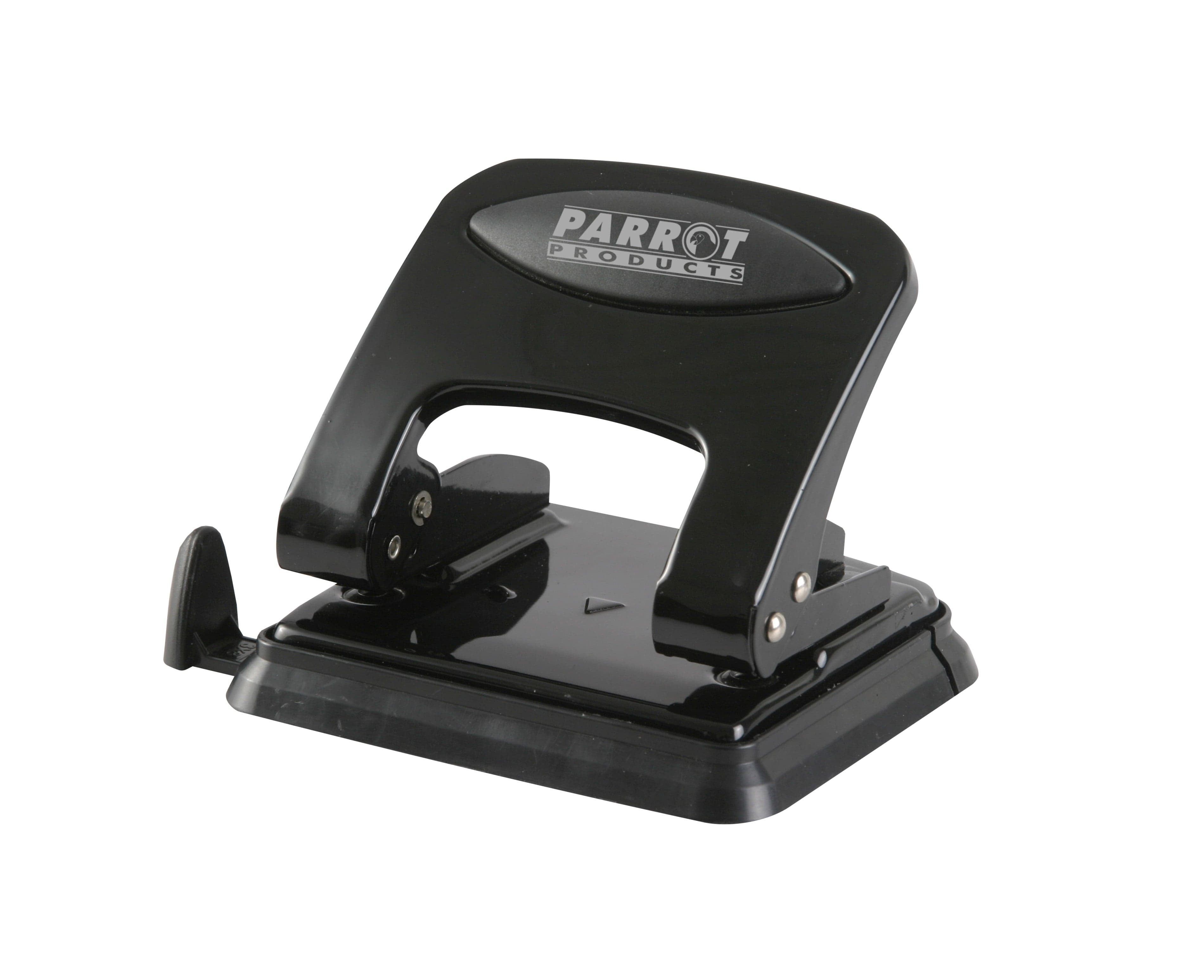 Parrot Steel Hole Punch 30 Sheets Black PU3083B
