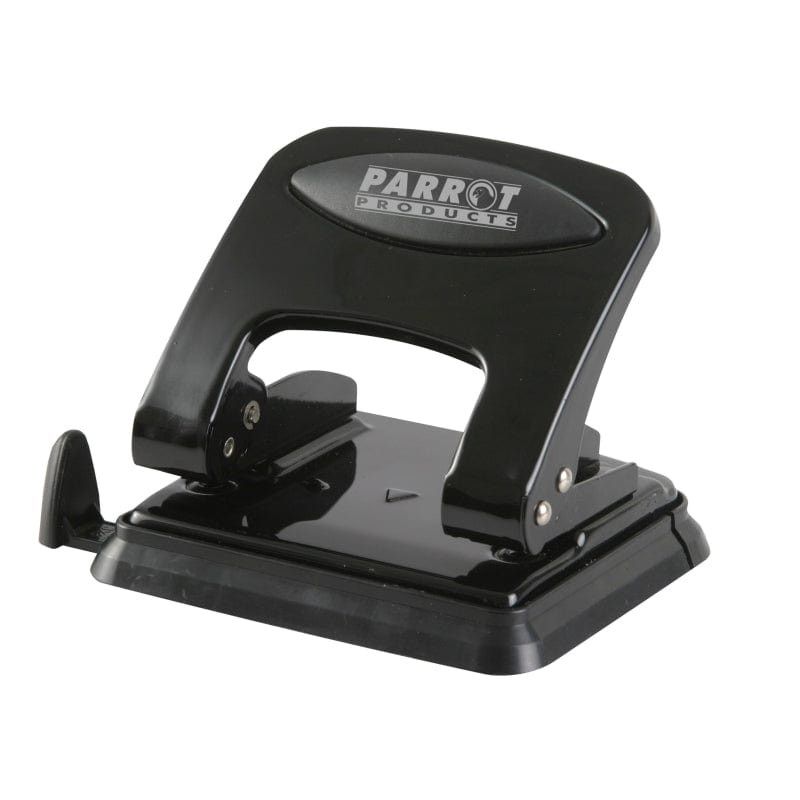 Parrot Steel Hole Punch 30 Sheets Black PU3083B