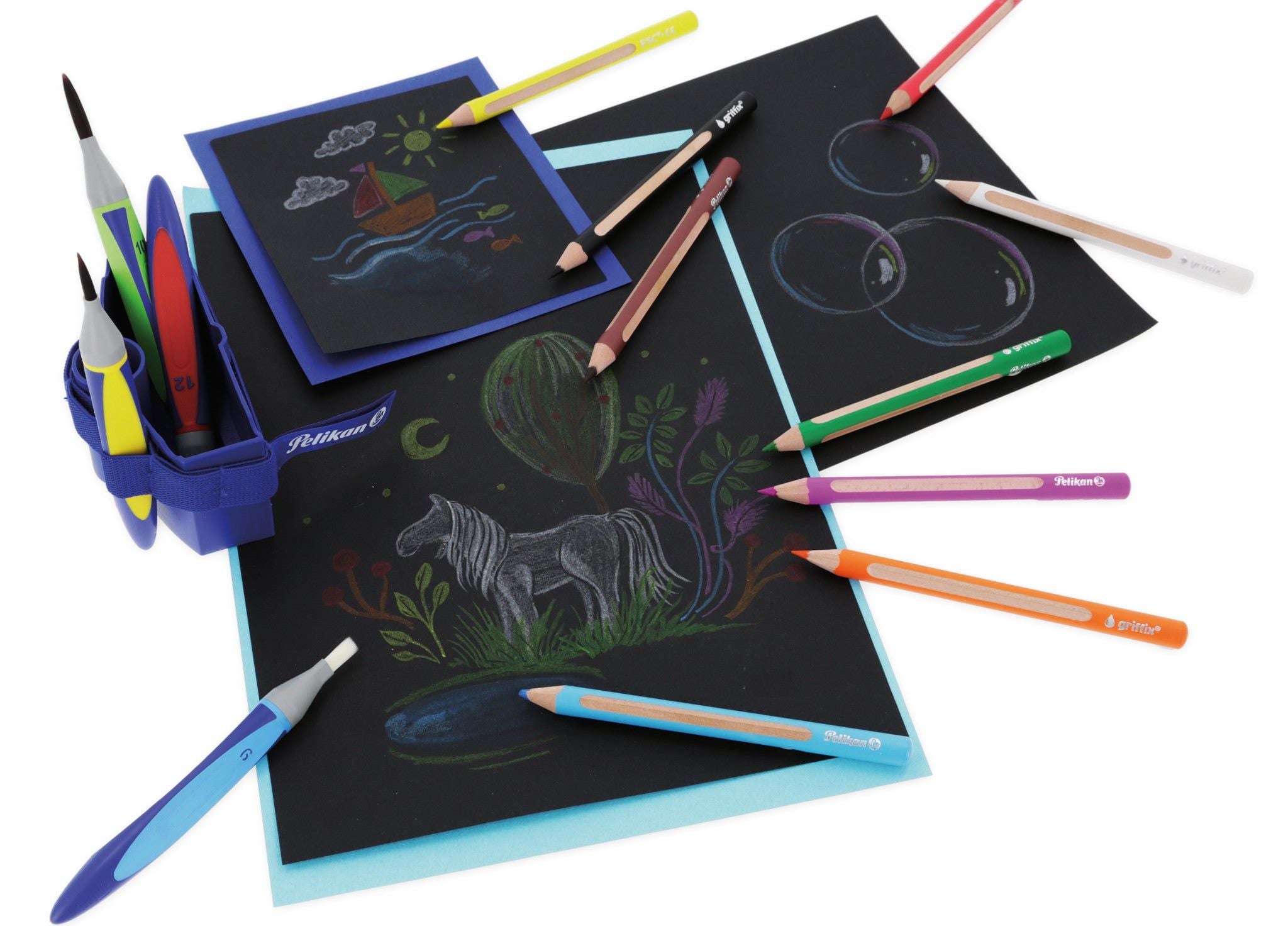 Pelikan Griffix Colored Pencils 8+1 Pieces 700856
