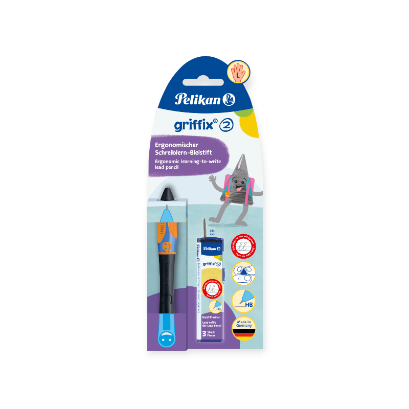Pelikan Griffix® Pencil For Left-handers Neon Black 821094