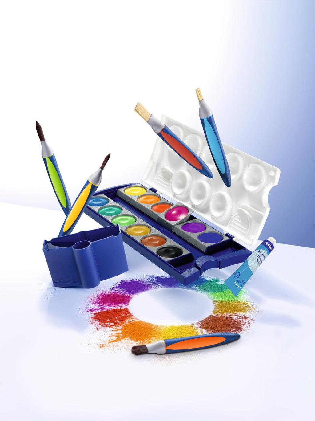 Pelikan Griffix School Brush Set With Brush Band 3-piece Set 700726