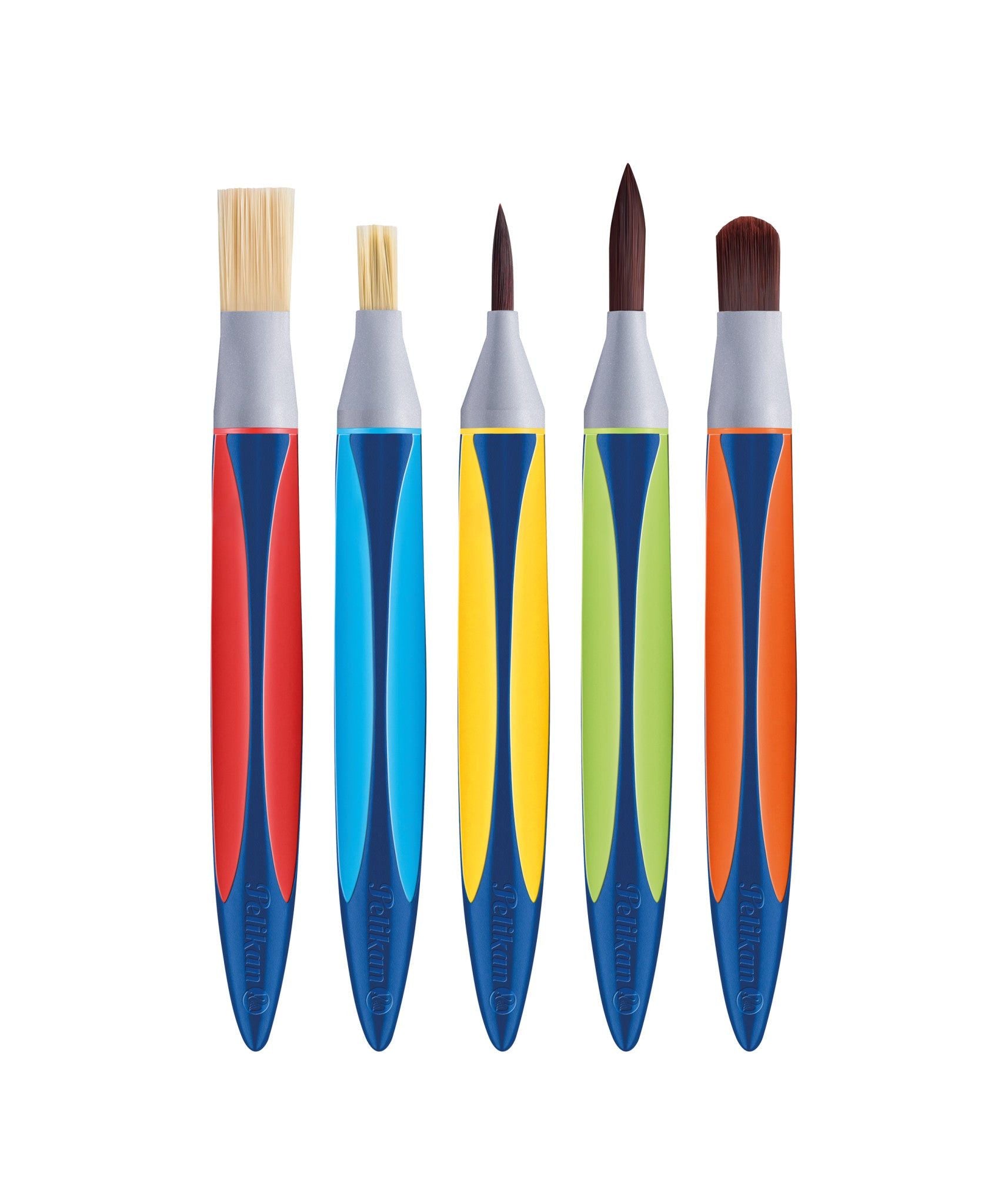 Pelikan Griffix School Brush Set With Brush Band 3-piece Set 700726