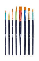 Pelikan Premium Brush Set With 8 Synthetic Brushes 701181