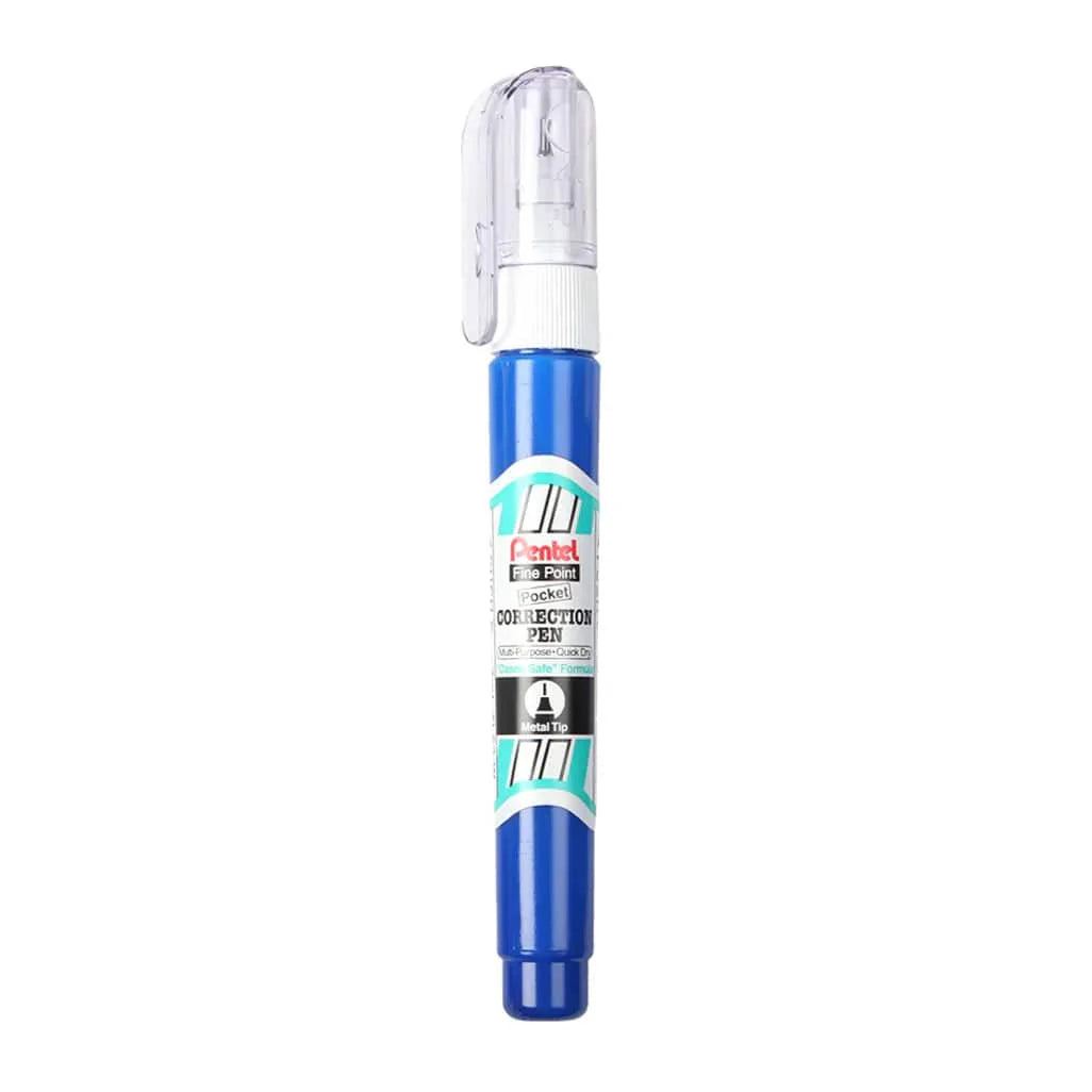 Pentel Correction Fluid Pen Type Metal Tip Fine ZL-62-W