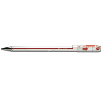 Pentel Superb 0.7mm Ballpoint Pen Red BK77A