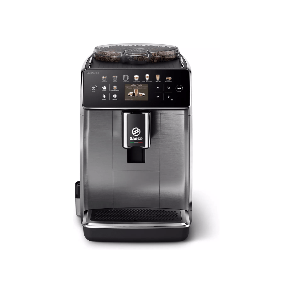 Saeco GranAroma Fully Automatic Espresso Machine Black SM6585/00
