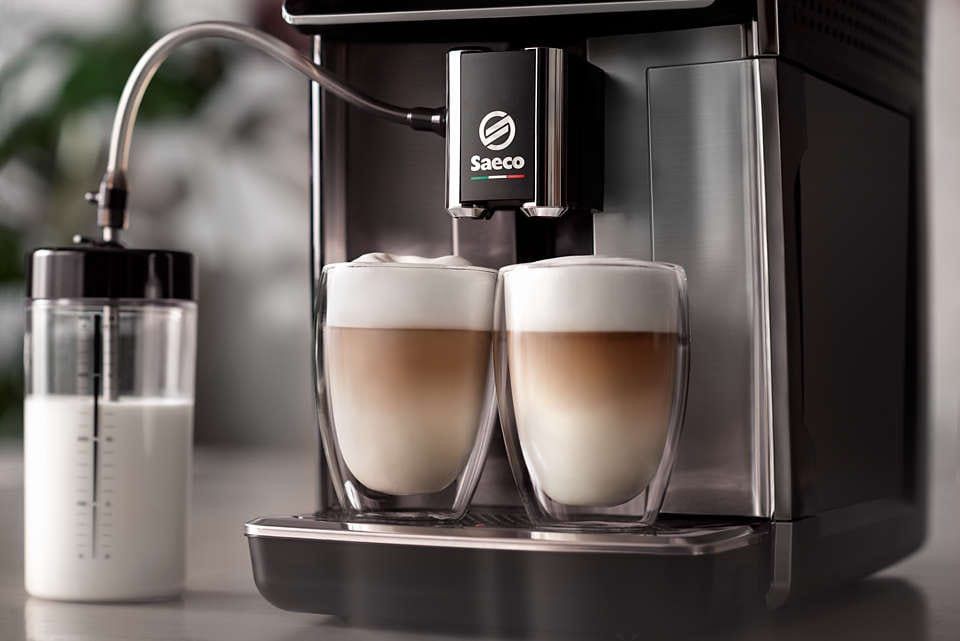 Saeco GranAroma Fully Automatic Espresso Machine Black SM6585/00