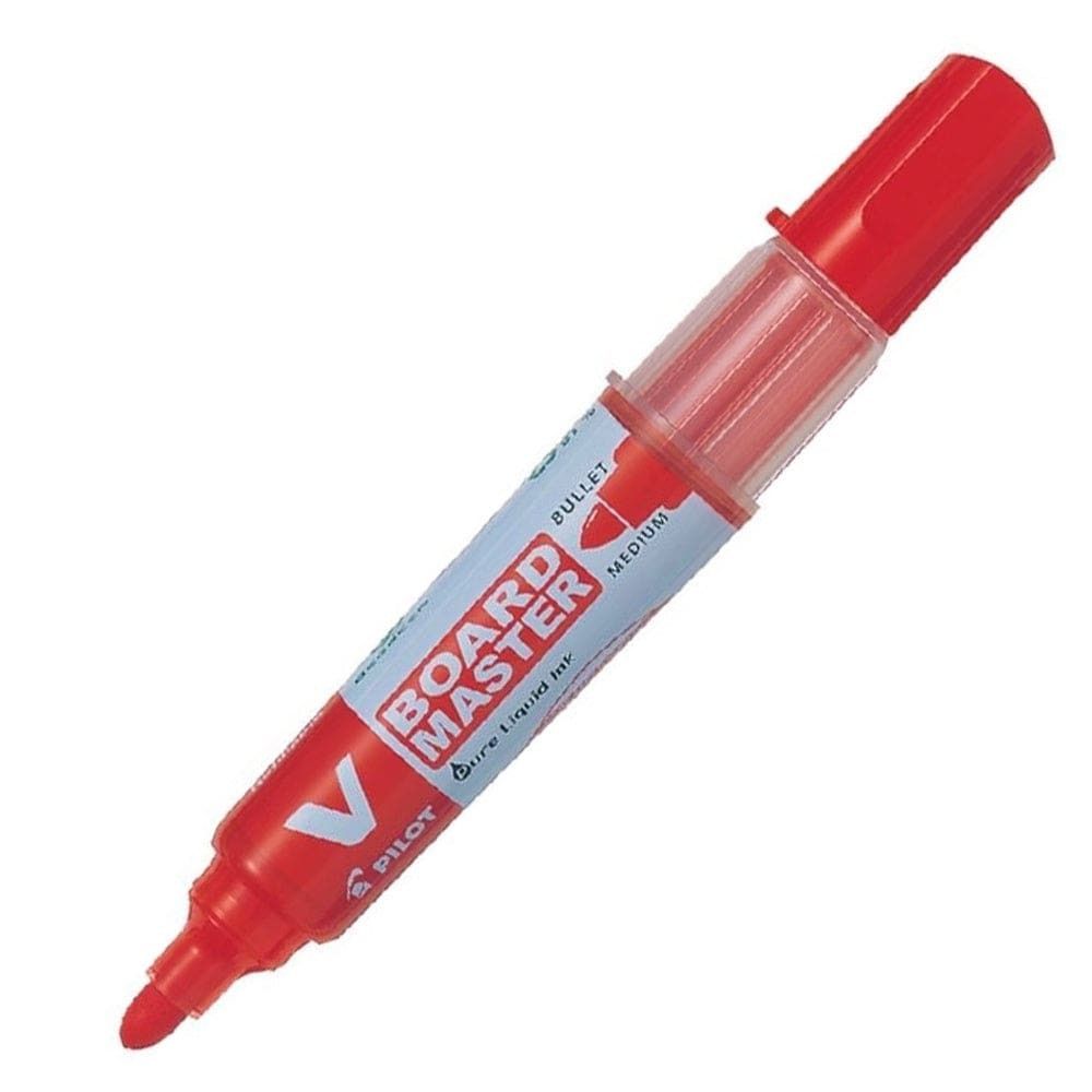 Pilot Begreen V Board Master Whiteboard Marker Bullet 6.0mm Red