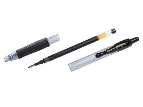 Pilot Gel Ink Fine Pen 0.7mm Black BL-G2-7